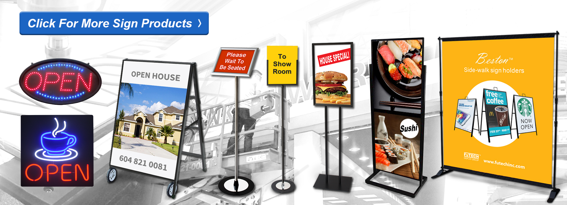 Futech Sign Supplies & Store Fixtures